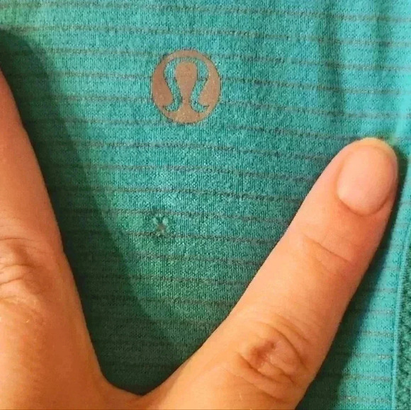 Lululemon athletica, teal Scoop Neck Tank Top, see measurements - Picture 6 of 6